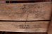 画像12: dp-260226-03 VALDORA PRODUCE CO., INC. Vintage Wood Crate Box (12)
