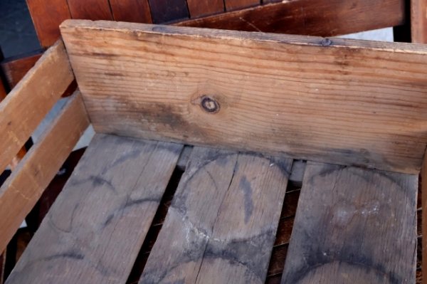 画像6: dp-260226-03 VALDORA PRODUCE CO., INC. Vintage Wood Crate Box