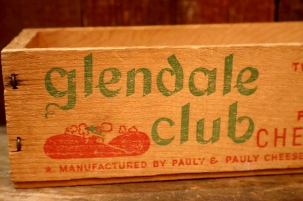画像2: dp-260226-02 glendale club CHEESE FOOD Wood Box