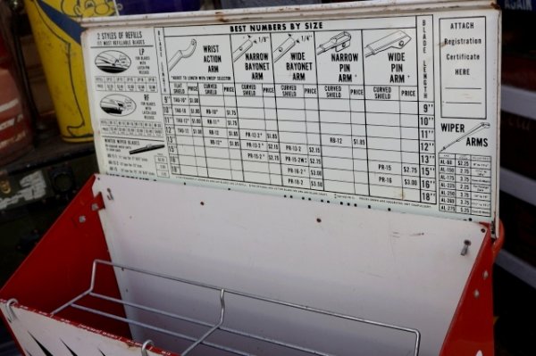 画像8: 【店頭ピックのみ・発送不可】dp-260204-40 TRICO 1960's WIPER ARMS, BLADES & REFILLS CART CABINET