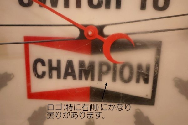 画像15: dp-260204-13 CHAMPION SPARK PLUGS 1970's Lighted Wall Clock