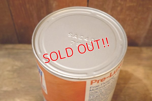 画像6: dp-260303-10 HARLEY-DAVIDSON 1970's AMF Pre-Luxe Grade Motorcycle Oil ONE U.S. QURAT CAN