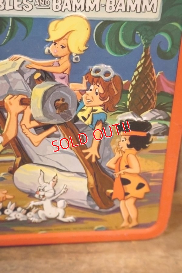 画像3: ct-251201-08 PEBBLES AND BAMM BAMM / ALADDIN 1971 Metal Lunch Box