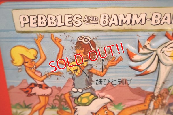 画像8: ct-251201-08 PEBBLES AND BAMM BAMM / ALADDIN 1971 Metal Lunch Box