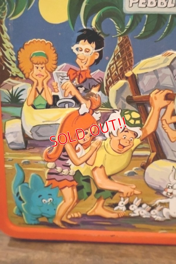 画像2: ct-251201-08 PEBBLES AND BAMM BAMM / ALADDIN 1971 Metal Lunch Box