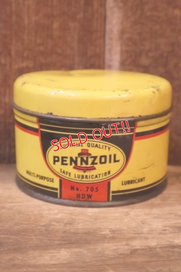 画像1: dp-260204-67 PENNZOIL 1960's NO. 705 MULTI-PURPOSE LUBRICANT CAN