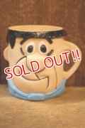 ct-250618-07 Fred Flintstone / 1960's Plastic Mug