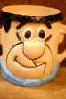 画像2: ct-250618-07 Fred Flintstone / 1960's Plastic Mug (2)