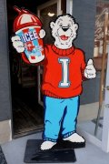 ct-260204-04 【店頭ピックのみ・発送不可】ICEE POLAR BEAR 2000's Store Display Sign