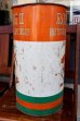 画像5: dp-260204-31 University of Miami / Miami Hurricanes 〜1980's Trash Garbage Waste Can (5)