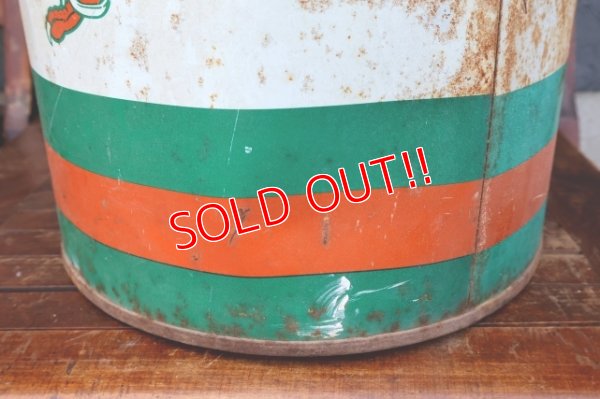 画像8: dp-260204-31 University of Miami / Miami Hurricanes 〜1980's Trash Garbage Waste Can