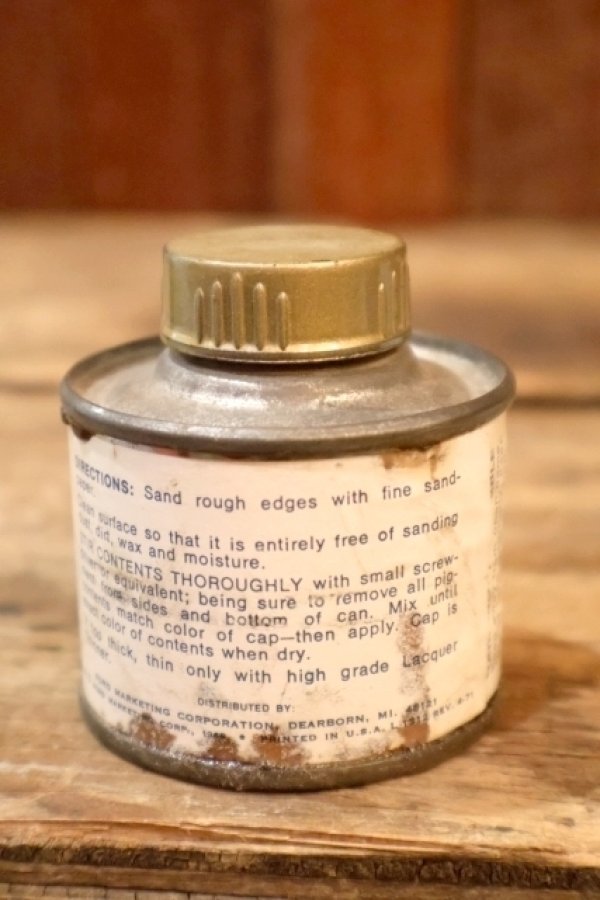 画像3: dp-260204-42 Ford 1960's AE60 COLOR PATCH ENAMEL 3 FL.OZ. CAN "MED.GOLD MET."