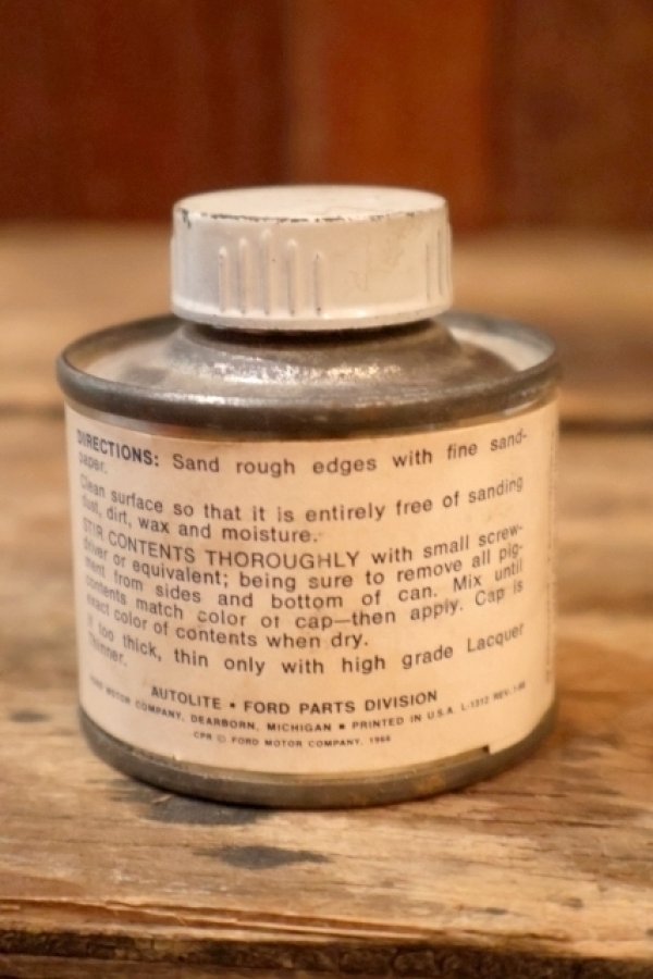 画像3: dp-260204-42 Ford 1960's AE60 COLOR PATCH ENAMEL 3 FL.OZ. CAN "PASTEL GRAY"