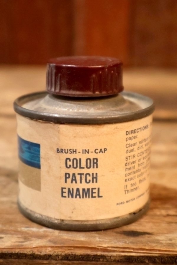 画像2: dp-260204-42 Ford 1960's AE60 COLOR PATCH ENAMEL 3 FL.OZ. CAN "MAROON MET."