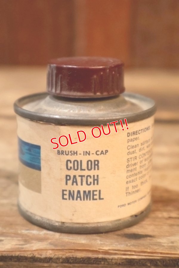 画像2: dp-260204-42 Ford 1960's AE60 COLOR PATCH ENAMEL 3 FL.OZ. CAN "MAROON MET."