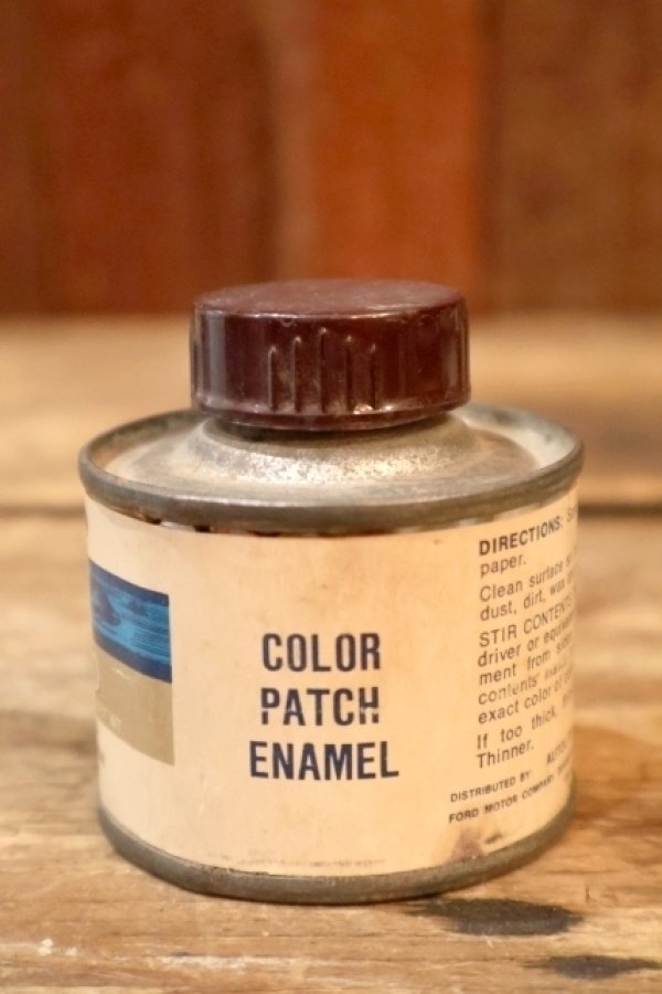 画像2: dp-260204-42 Ford 1960's AE60 COLOR PATCH ENAMEL 3 FL.OZ. CAN "DARK MAROON"