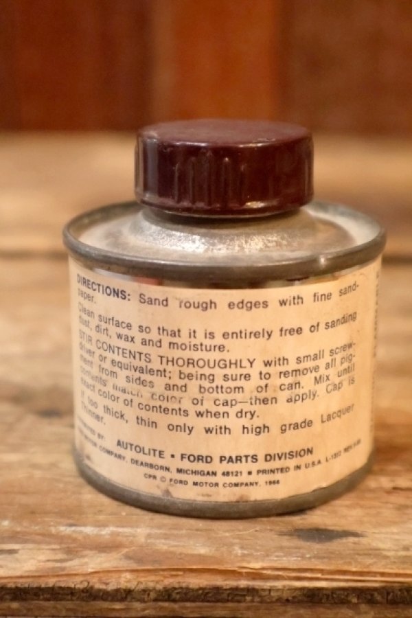 画像3: dp-260204-42 Ford 1960's AE60 COLOR PATCH ENAMEL 3 FL.OZ. CAN "DARK MAROON"