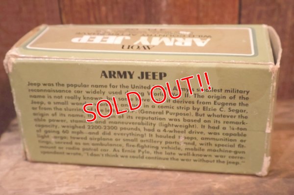 画像11: dp-260303-02 AVON / 1970's ARMY JEEP WILD COUNTRY AFTER SHAVE GLASS BOTTLE