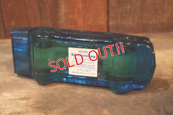 画像8: dp-260303-02 AVON / 1970's '64 Mustang  SPICY AFTER SHAVE GLASS BOTTLE