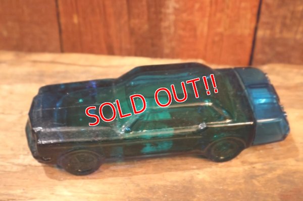 画像7: dp-260303-02 AVON / 1970's '64 Mustang  SPICY AFTER SHAVE GLASS BOTTLE
