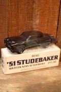 dp-260303-02 AVON / 1970's '51 STUDEBAKER WILD COUNTRY AFTER SHAVE GLASS BOTTLE