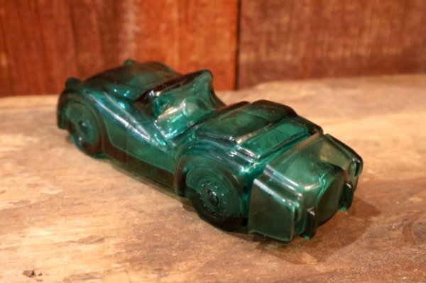 画像5: dp-260303-01 AVON / 1970's TRIUMPH TR3 '56 WILD COUNTRY AFTER SHAVE GLASS BOTTLE