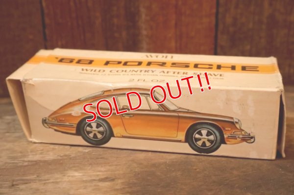 画像8: dp-260303-02 AVON / 1970's '68 PORCHE WILD COUNTRY AFTER SHAVE GLASS BOTTLE