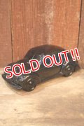 dp-260303-01 AVON / 1970's Volkswagen Beetle SPICY AFTER SHAVE GLASS BOTTLE