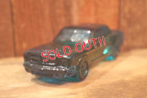 画像4: dp-260303-02 AVON / 1970's '64 Mustang  SPICY AFTER SHAVE GLASS BOTTLE