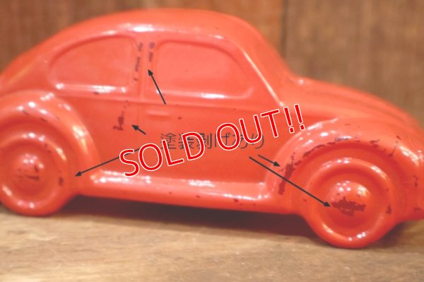 画像4: dp-260303-01 AVON / 1970's Volkswagen Beetle OLAND AFTER SHAVE GLASS BOTTLE