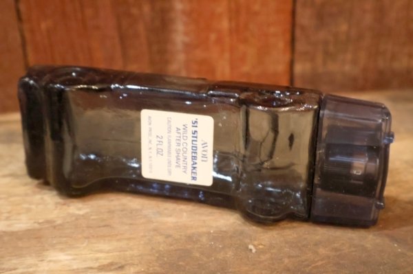 画像6: dp-260303-02 AVON / 1970's '51 STUDEBAKER WILD COUNTRY AFTER SHAVE GLASS BOTTLE