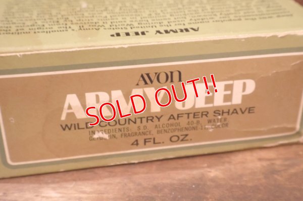 画像8: dp-260303-02 AVON / 1970's ARMY JEEP WILD COUNTRY AFTER SHAVE GLASS BOTTLE