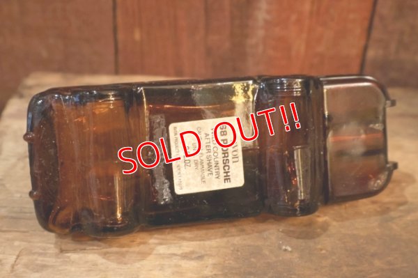 画像6: dp-260303-02 AVON / 1970's '68 PORCHE WILD COUNTRY AFTER SHAVE GLASS BOTTLE