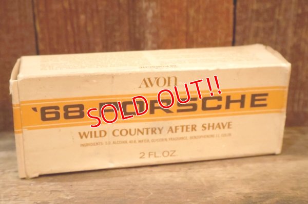 画像7: dp-260303-02 AVON / 1970's '68 PORCHE WILD COUNTRY AFTER SHAVE GLASS BOTTLE