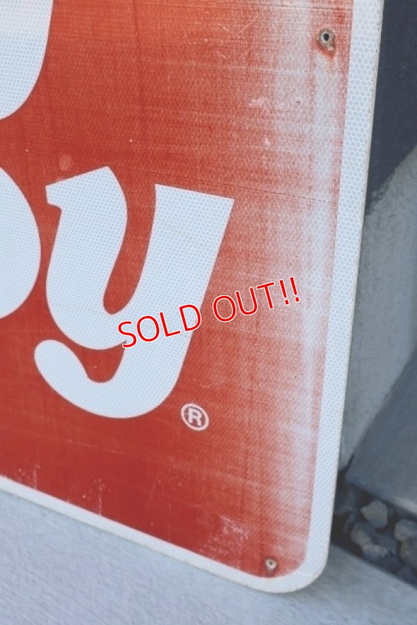 画像9: dp-260204-16 Big Boy / 1990's〜 Large Road Sign