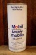 画像1: dp-260204-96 Mobil snow-mobile 2 Cycle Oil 16 FL. OZ. CAN (1)
