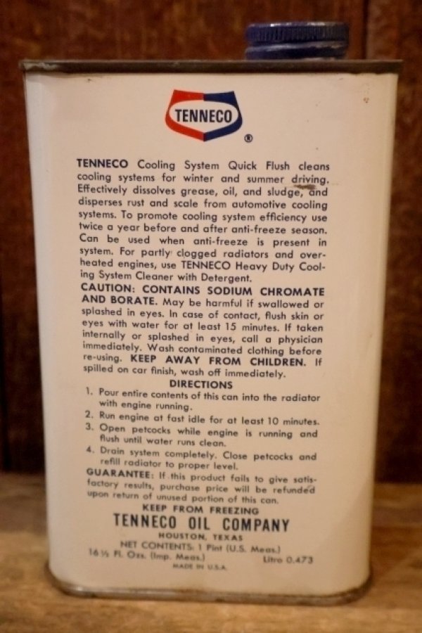 画像3: dp-260204-100 TENNECO COOLING SYSTEM QUICK FLUSH 1 PINT CAN