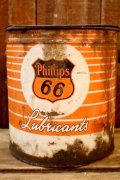 dp-260204-64 Phillips 66 1950's-1960's 10 POUNDS Lubricants Can