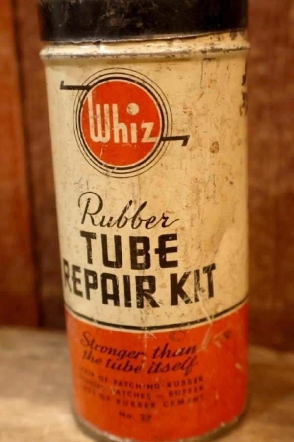 画像2: dp-260204-76 Whiz Rubber TUBE REPAIR KIT TIN CAN