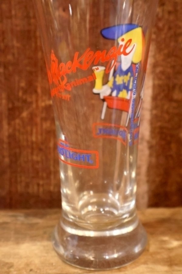 画像4: gs-260204-03 BUD LIGHT 1987 SPUDS MACKENZIE BEER GLASS