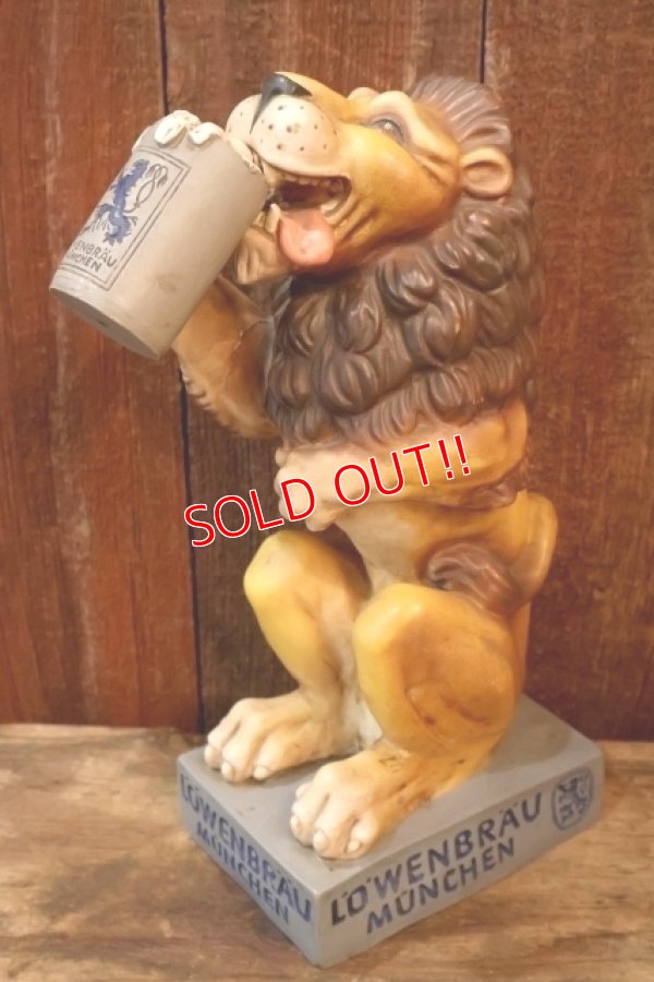 画像1: ct-260106-11 Löwenbräu LOWENBRAU / 1970's Lion Bar Display