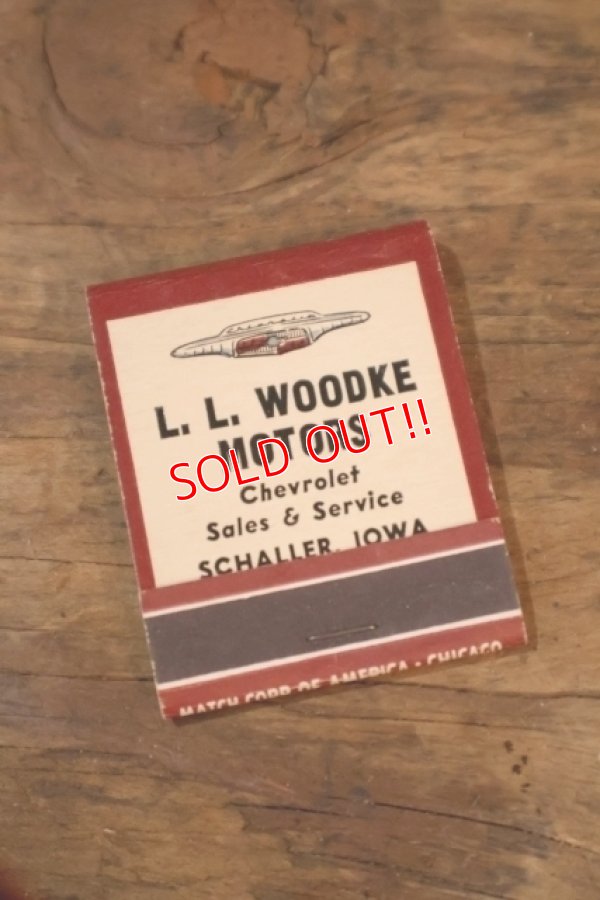 画像3: dp-260204-120 CHEVROLET for '53 1950's Matchbook