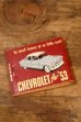 画像1: dp-260204-120 CHEVROLET for '53 1950's Matchbook (1)