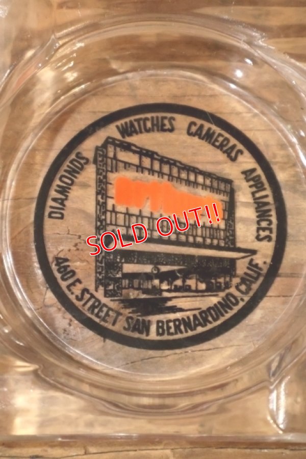 画像1: dp-260204-60 Arthur's VINTAGE GLASS ASHTRAY