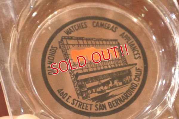 画像3: dp-260204-60 Arthur's VINTAGE GLASS ASHTRAY