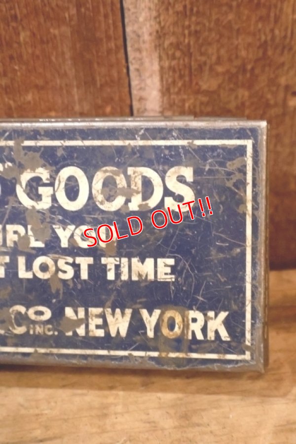画像3: dp-260322-06 GOOD MFG. Co, INC / 〜1950's "GOOD" GOODS RUBBER RINGS TIN BOX