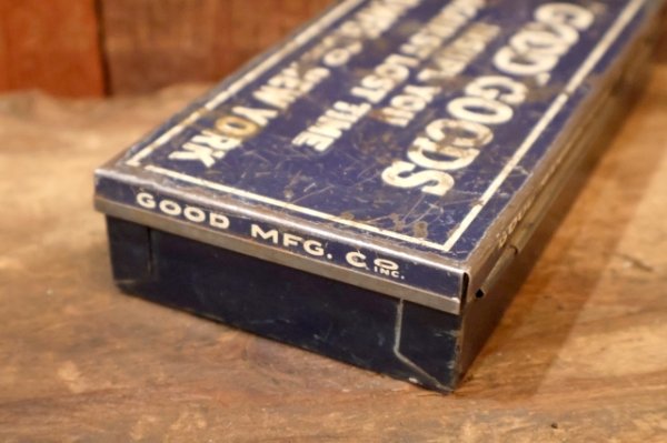 画像5: dp-260322-06 GOOD MFG. Co, INC / 〜1950's "GOOD" GOODS RUBBER RINGS TIN BOX