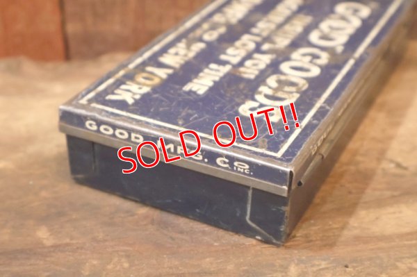 画像5: dp-260322-06 GOOD MFG. Co, INC / 〜1950's "GOOD" GOODS RUBBER RINGS TIN BOX