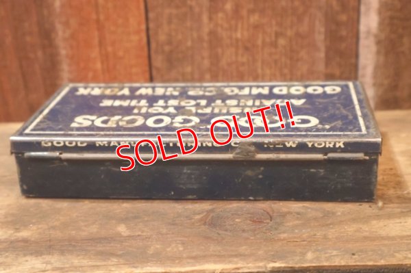 画像7: dp-260322-06 GOOD MFG. Co, INC / 〜1950's "GOOD" GOODS RUBBER RINGS TIN BOX