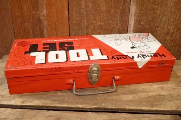 画像4: dp-260322-03 Handy Andy 1960's TOOL SET BOX